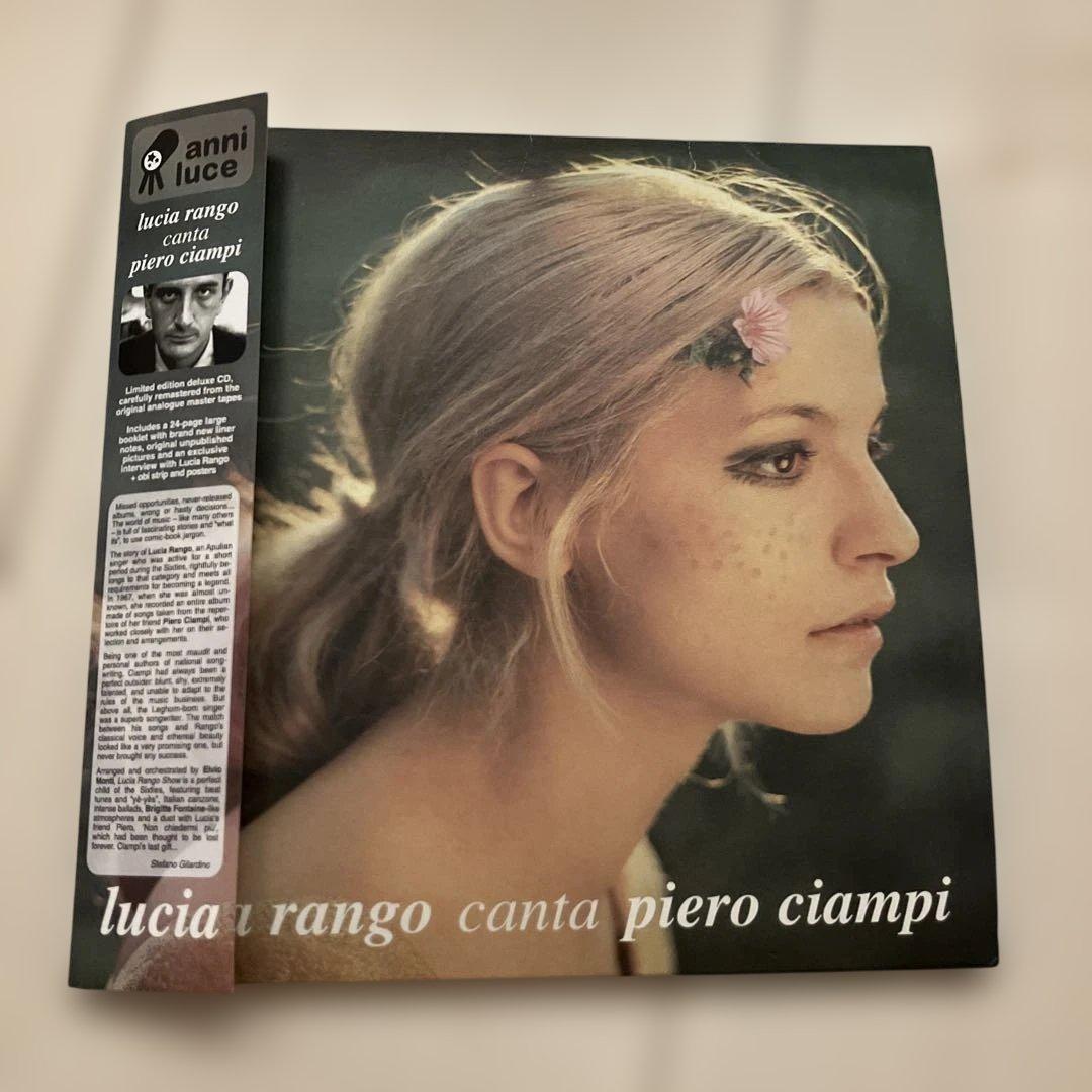 Lucia Rango - Canta Piero Ciampi CD Limited Edition Remastered 2023 Italy Import
