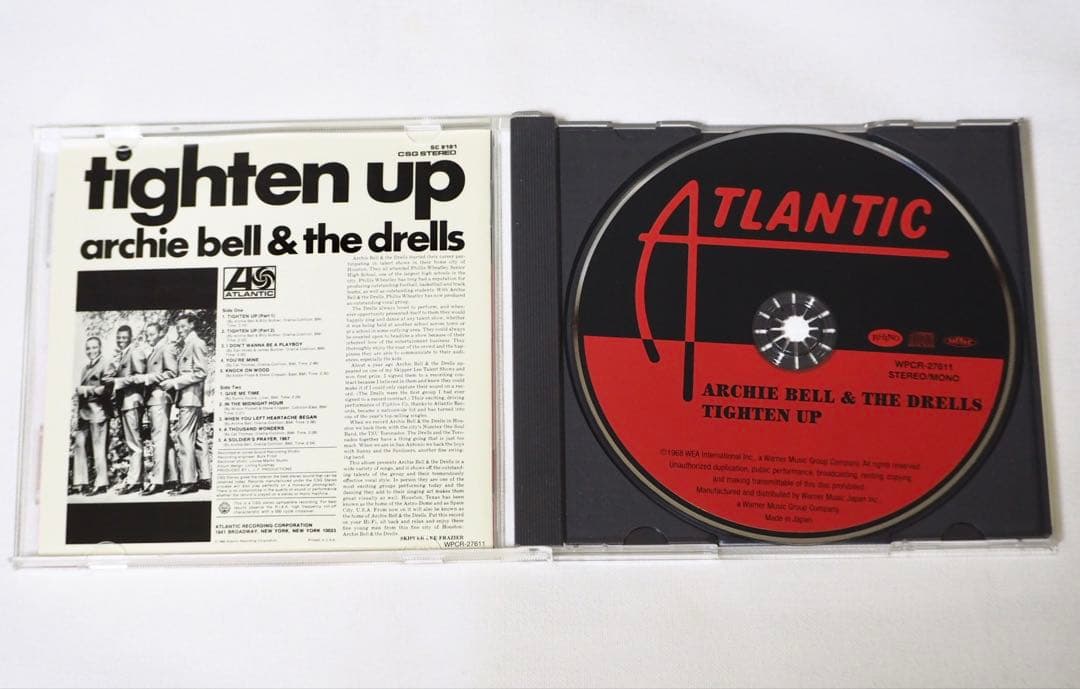 Archie Bell & The Drells Tighten Up CD Japan Press 2013 Remaster
