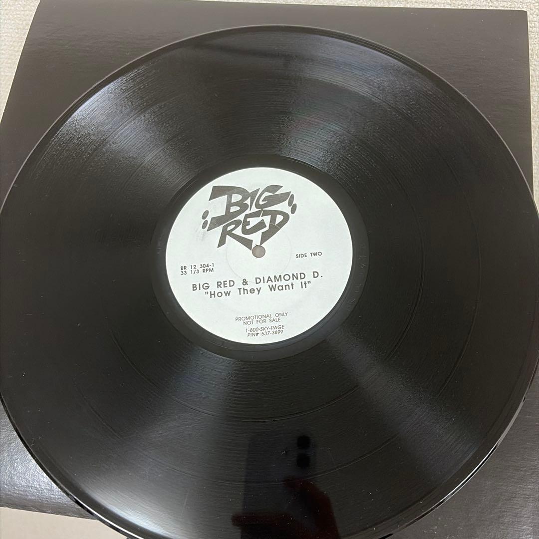 Big Red & Diamond D - How They Want It - 12" Vinyl Hip Hop Record 1994