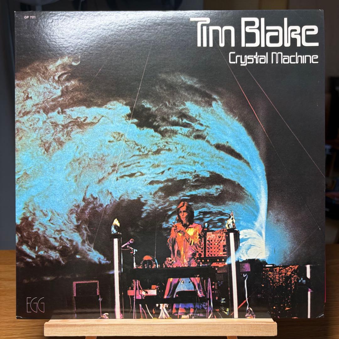 Tim Blake - Crystal Machine LP Japan Vinyl 1977 Electronic Space Rock With Obi