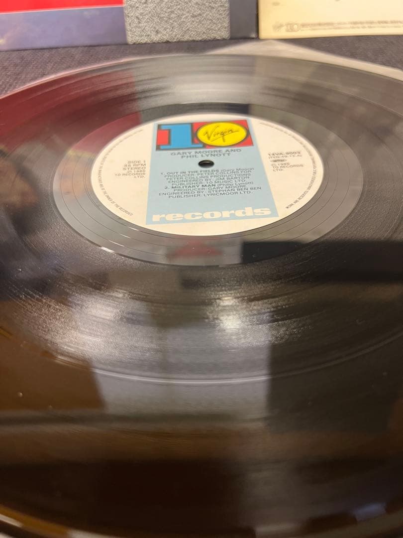 Gary Moore & Phil Lynott Out in the Fields 12" OBI Japan 1985 Vinyl Record | Japansoundstore