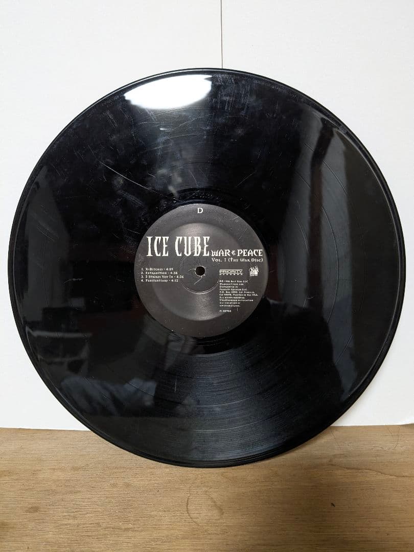 Ice Cube - War & Peace Vol. 1 (The War Disc) 1998 2LP Vinyl West Coast Hip Hop