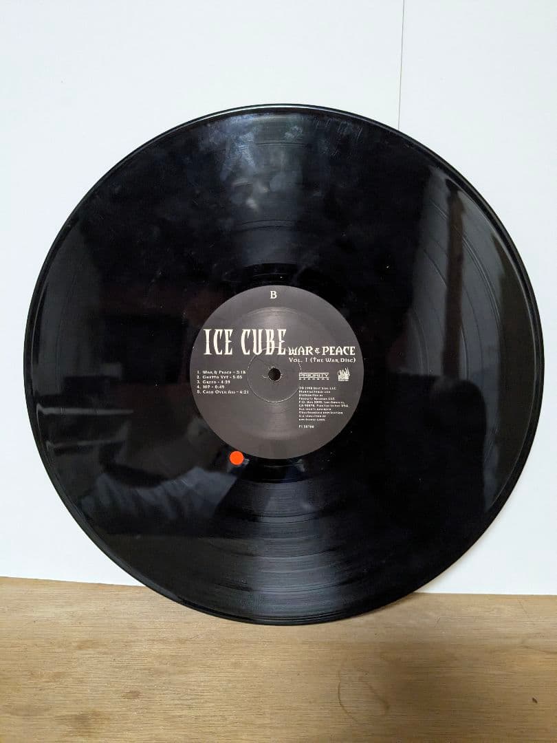 Ice Cube - War & Peace Vol. 1 (The War Disc) 1998 2LP Vinyl West Coast Hip Hop