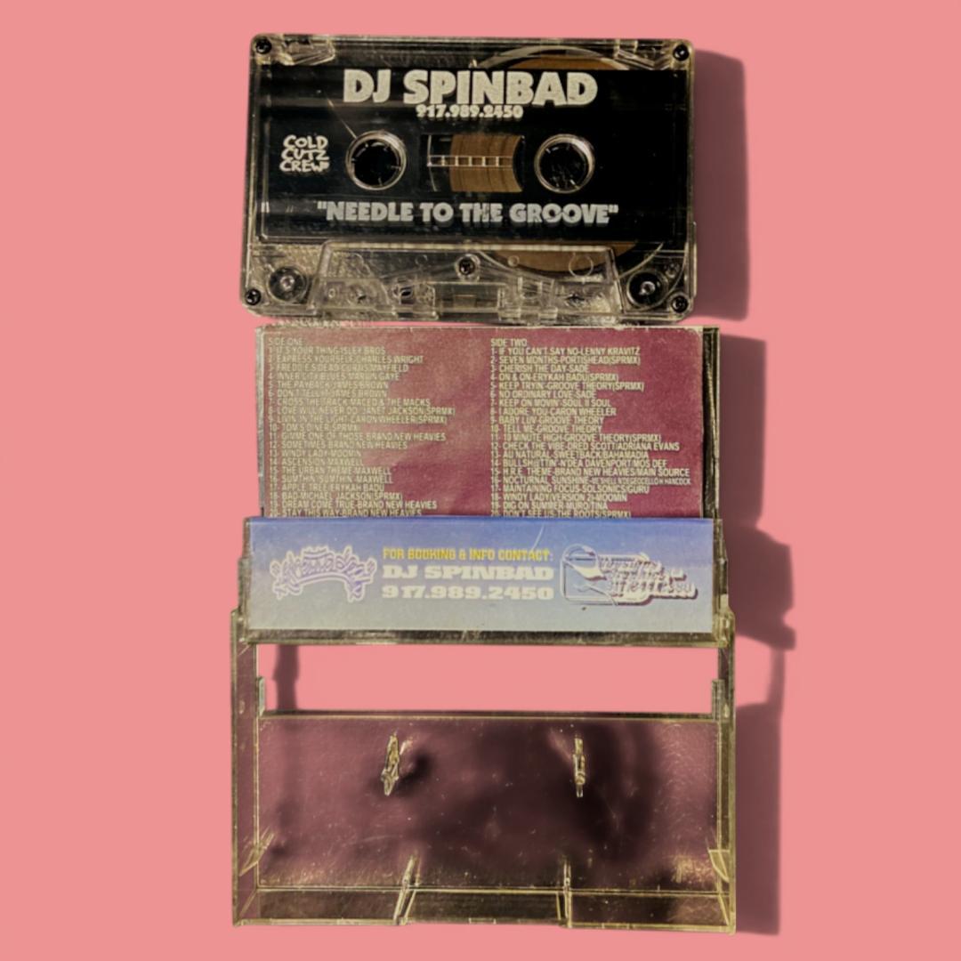 DJ Spinbad - Needle To The Groove - Limited Edition Mixtape Cassette #1748/2000