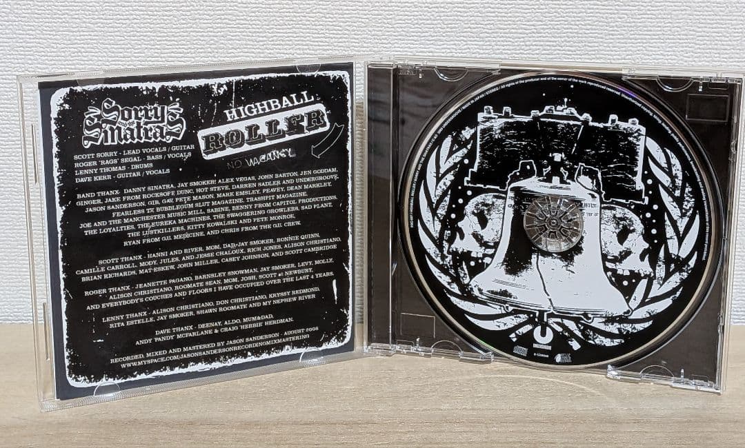 Sorry and the Sinatras - Highball Roller CD Japan Press w/ OBI Bonus Tracks
