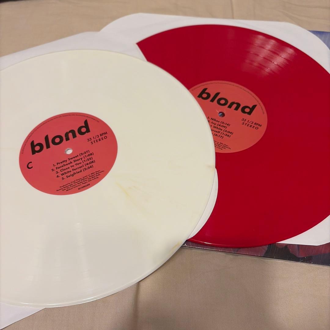 Frank Ocean Blonde 2LP Colored Vinyl Used, Light Wear, Classic Album | Japansoundstore