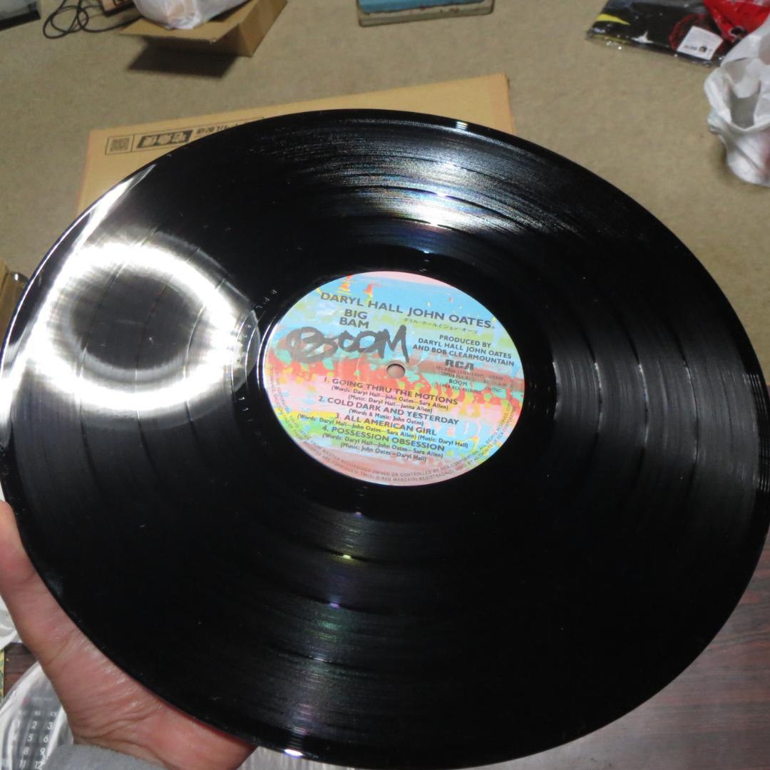 Daryl Hall & John Oates Big Bam Boom Japan LP Vinyl Record with Obi Insert