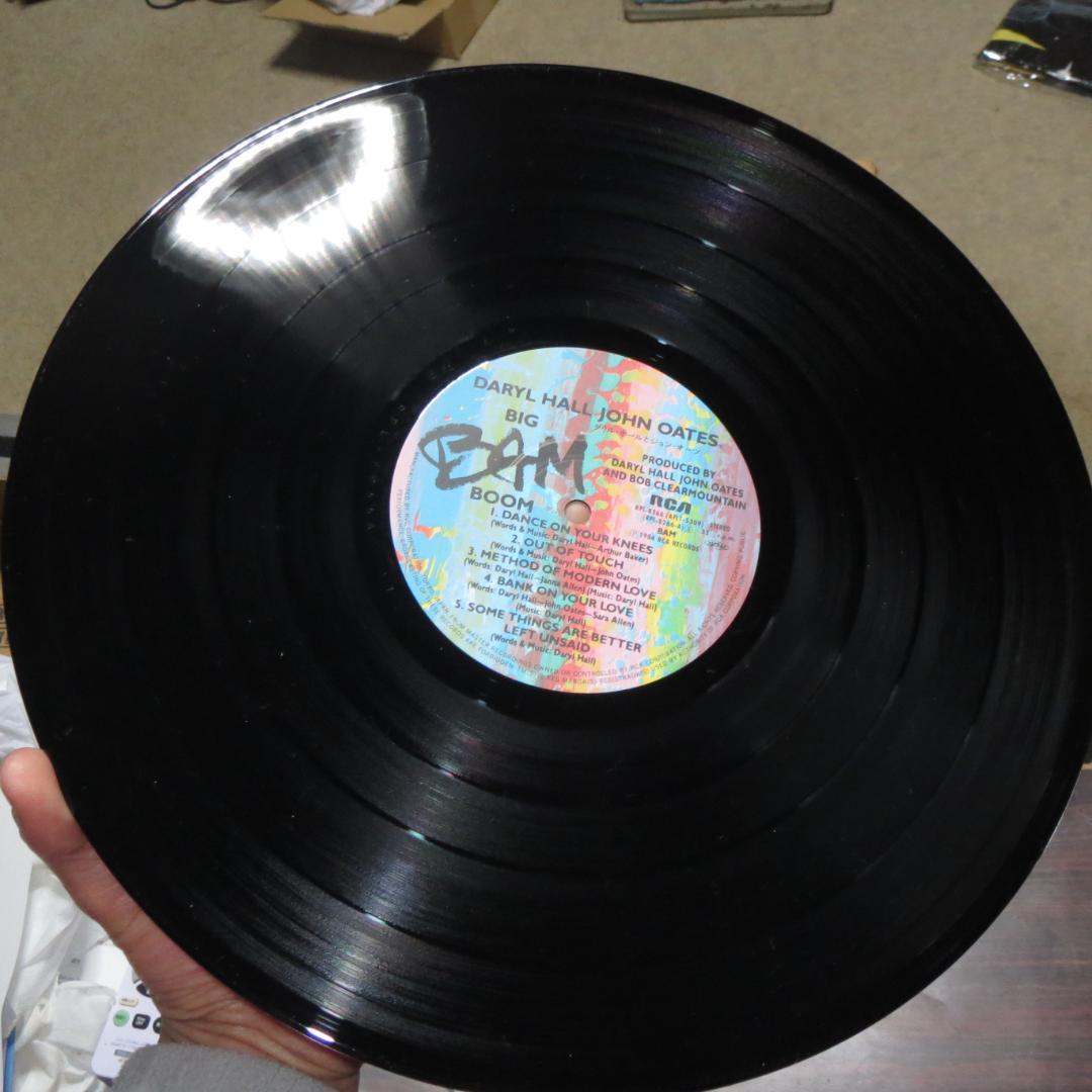 Daryl Hall & John Oates Big Bam Boom Japan LP Vinyl Record with Obi Insert