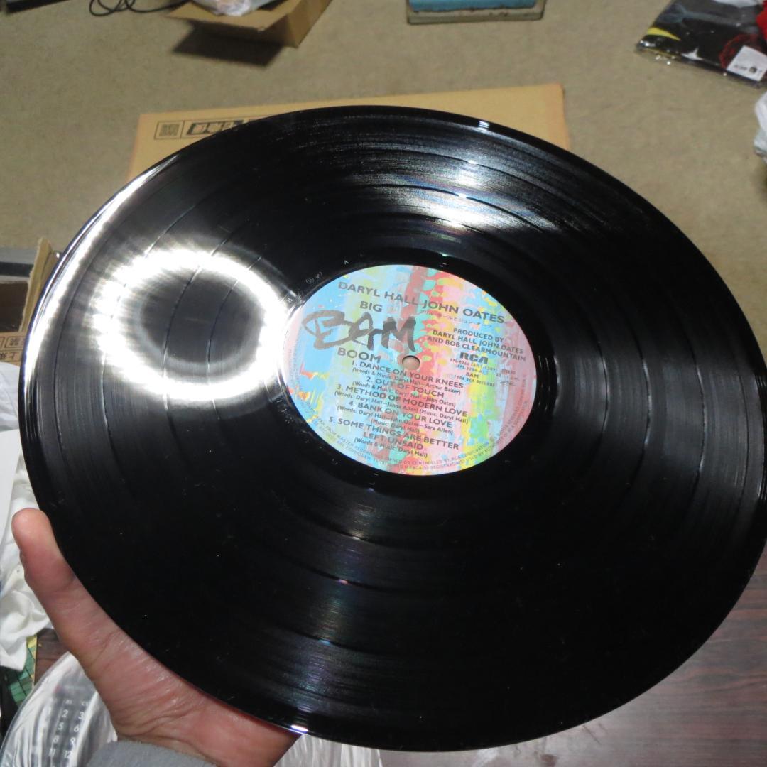 Daryl Hall & John Oates Big Bam Boom Japan LP Vinyl Record with Obi Insert