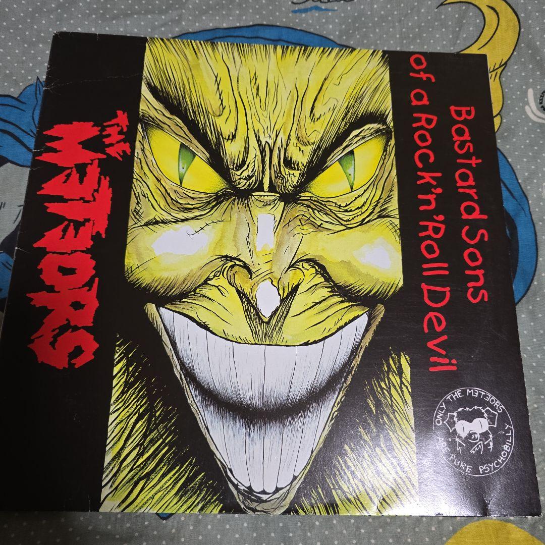The Meteors - Bastard Sons of a Rock 'n' Roll Devil LP Green Vinyl Psychobilly