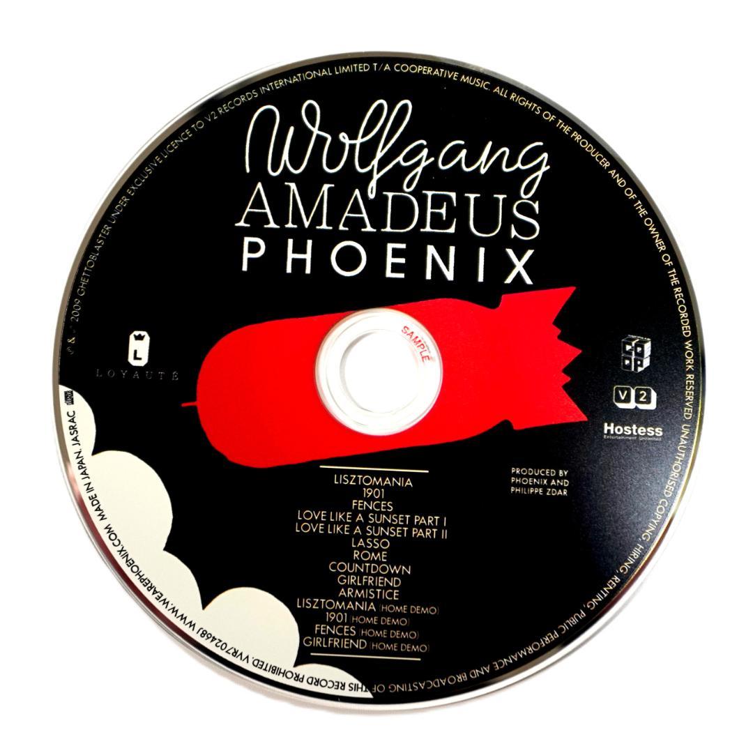 Phoenix - Wolfgang Amadeus Phoenix CD Japan Press Paper Sleeve Bonus Tracks 2009