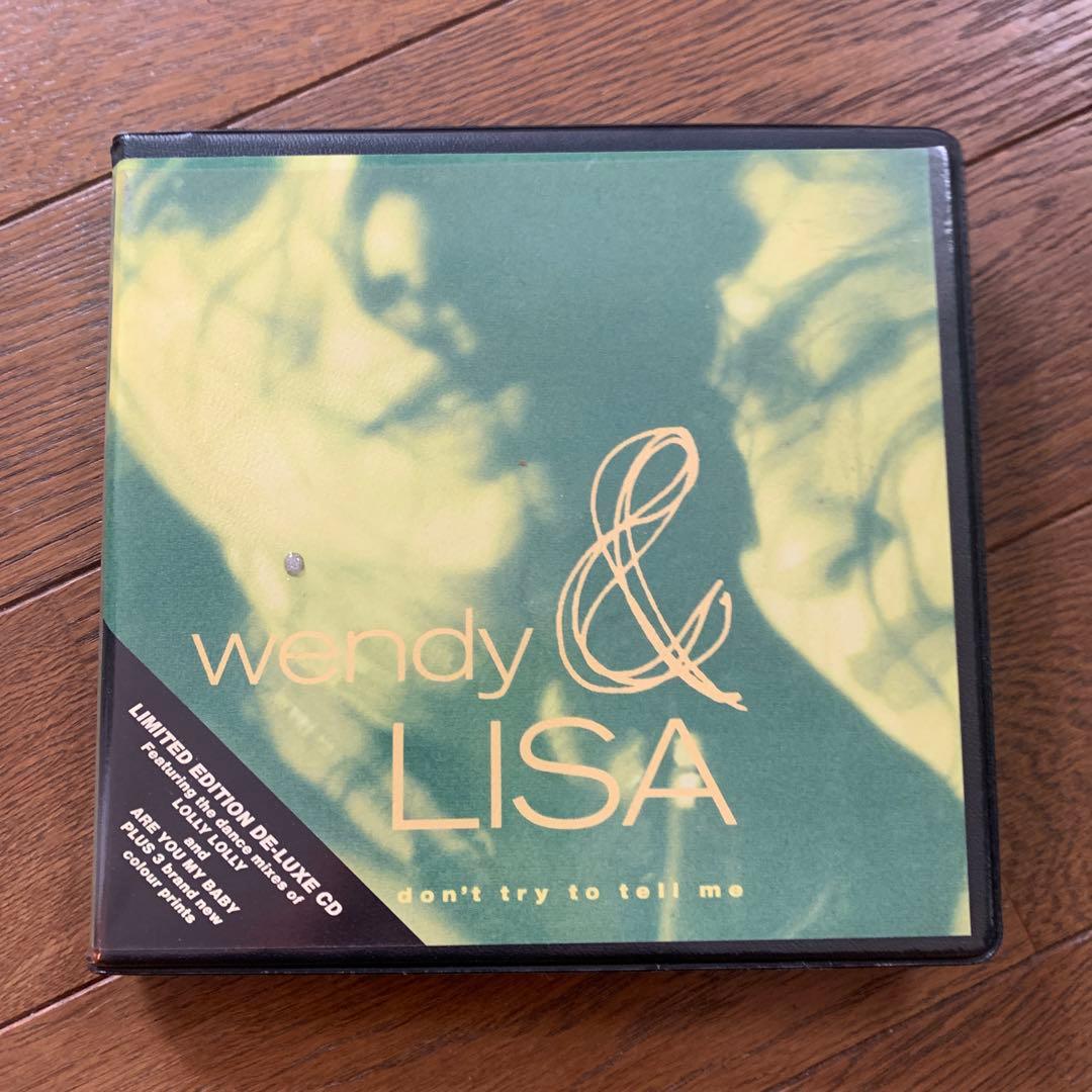 Wendy & Lisa Don't Try To Tell Me Limited Edition De-Luxe CD 1990 UK Press