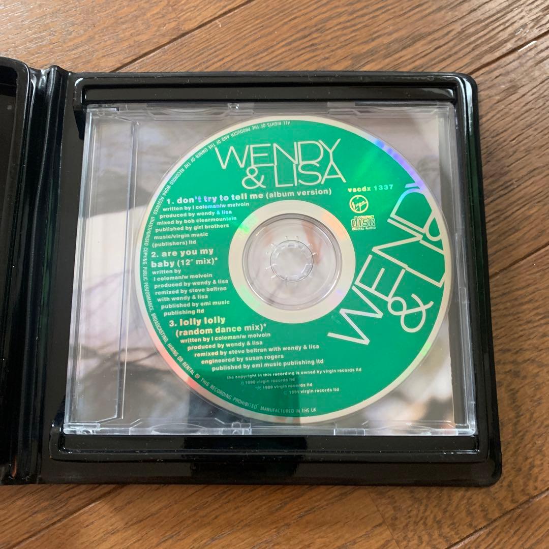 Wendy & Lisa Don't Try To Tell Me Limited Edition De-Luxe CD 1990 UK Press