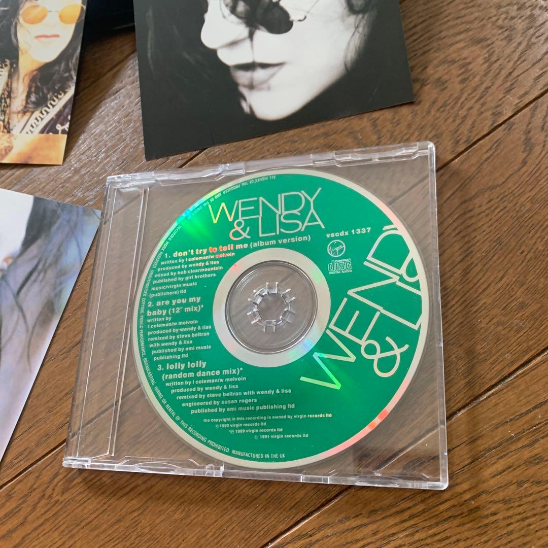 Wendy & Lisa Don't Try To Tell Me Limited Edition De-Luxe CD 1990 UK Press