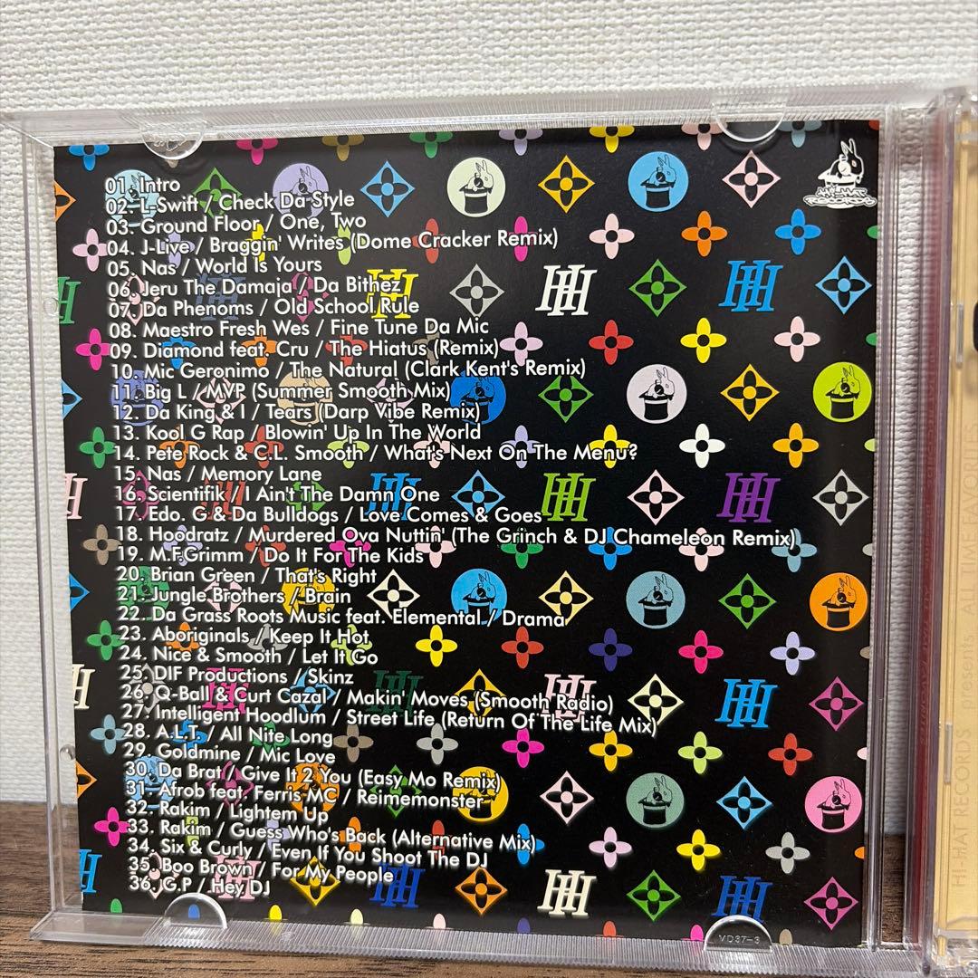 Various Artists Hi-Hat Records All Time Favorites 2CD Japan Promo R&B Hip Hop