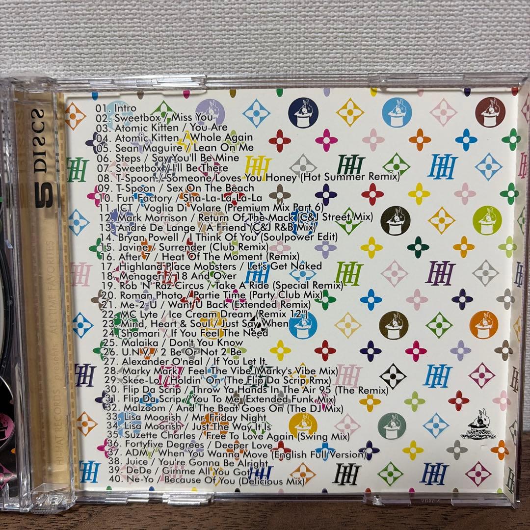 Various Artists Hi-Hat Records All Time Favorites 2CD Japan Promo R&B Hip Hop
