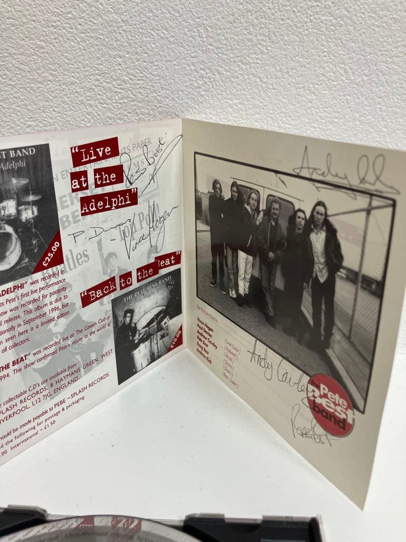 The Pete Best Band -...once a beat, always.. CD Signed Limited Edition (1996)
