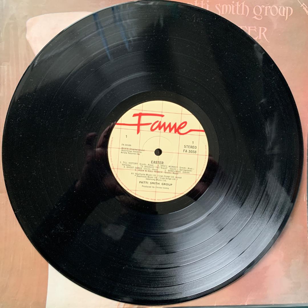 Patti Smith Group - Easter Vinyl LP Album Fame FA3058 UK Pressing