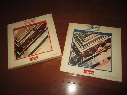 The Beatles 1962-1970 HMV Limited Box Set w/ Booklet Poster Pins - No CDs