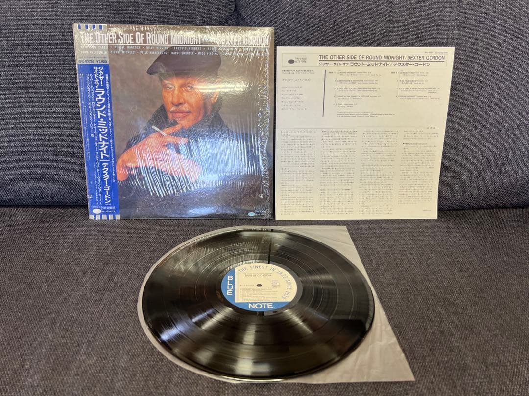 Dexter Gordon The Other Side Of Round Midnight Vinyl LP Japan 1986 Obi 1S Press