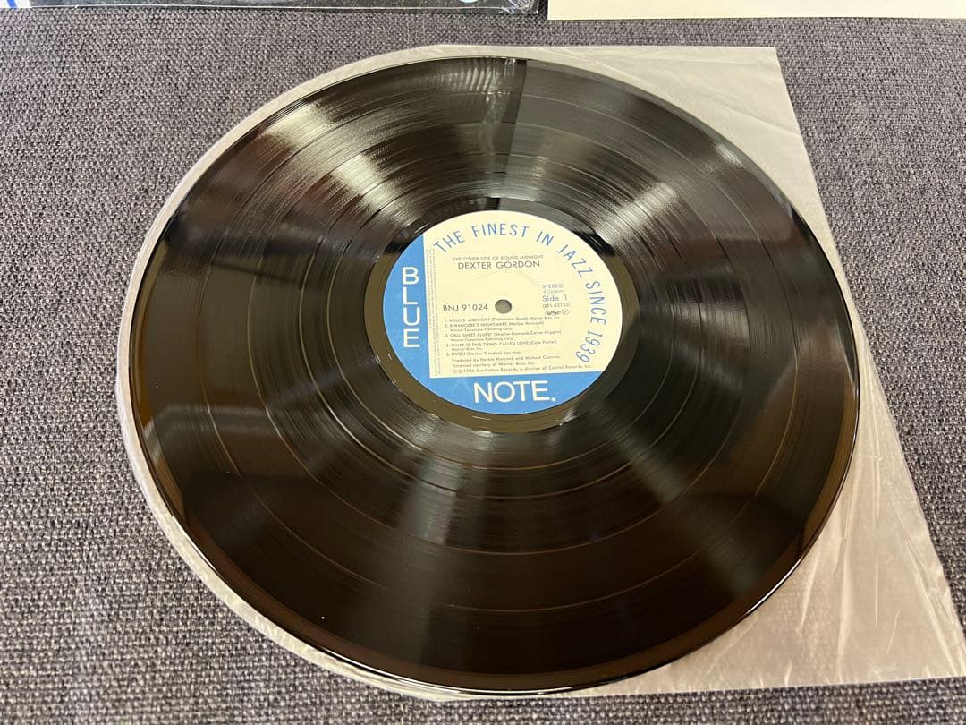 Dexter Gordon The Other Side Of Round Midnight Vinyl LP Japan 1986 Obi 1S Press