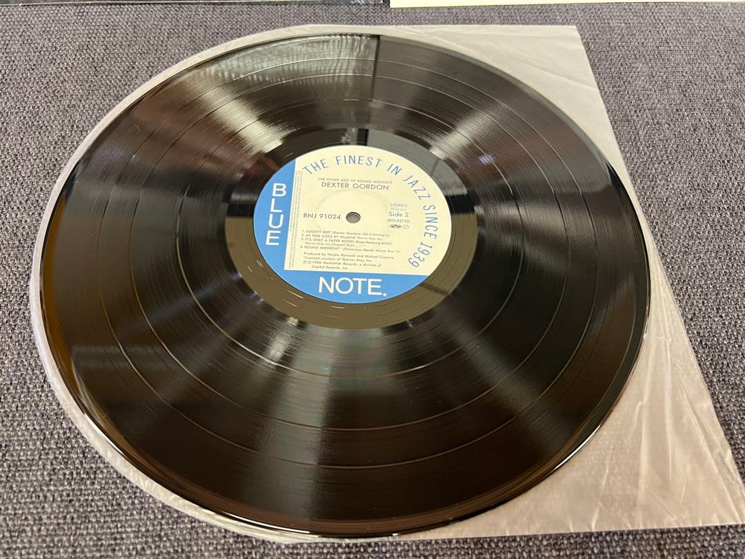 Dexter Gordon The Other Side Of Round Midnight Vinyl LP Japan 1986 Obi 1S Press