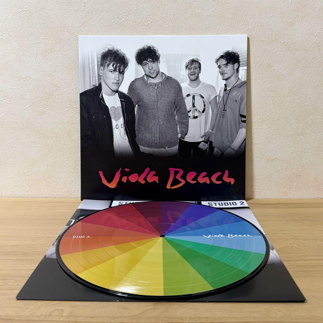 Viola Beach - Self Titled LP Rare Rainbow Picture Disc Vinyl Indie Rock