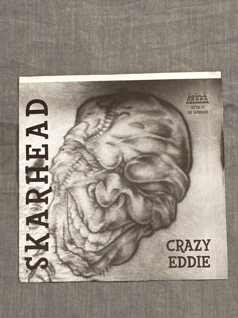 Skarhead / 25 Ta Life Split 7" Vinyl EP Green Color Vinyl Hardcore Punk