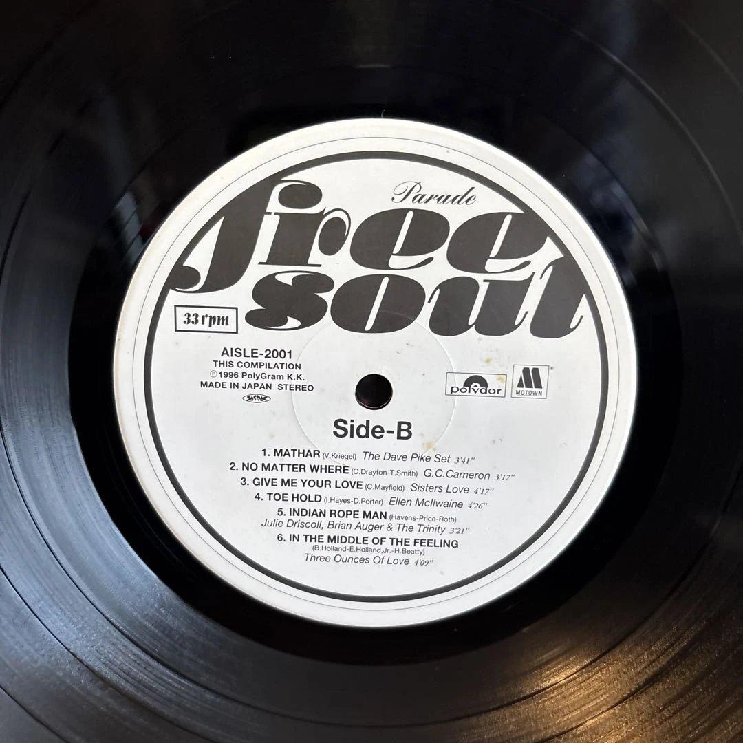 Free Soul Parade LP Record 1996 | 33rpm, Used, No Obi or Insert | Japansoundstore