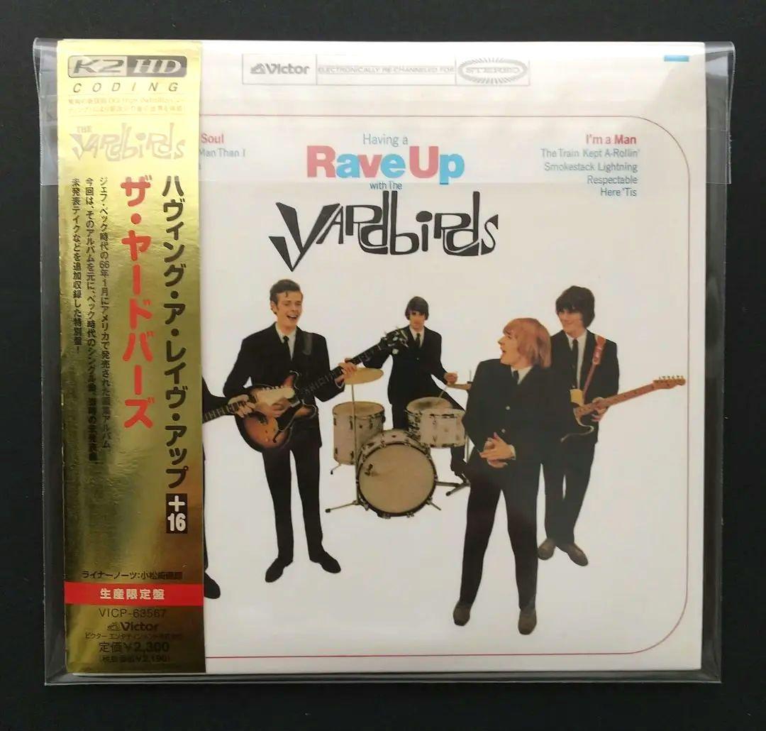 The Yardbirds "Having a Rave Up +16" K2HD Limited Paper Jacket Rare Edition | Japansoundstore