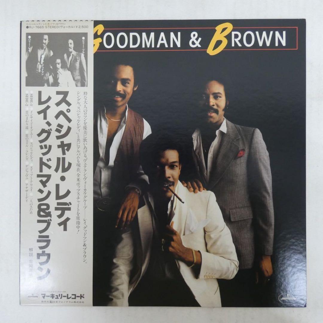 Ray, Goodman & Brown - S.T. Vinyl LP 1979 Japan Original Mercury RJ-7665 w/ OBI