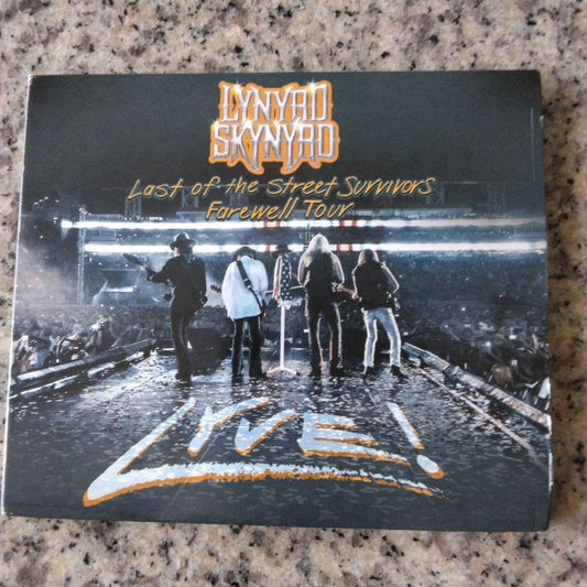 Lynyrd Skynyrd 3PC Live CD/DVD Set Plastic Sleeve Used Guitar Rock | Japansoundstore