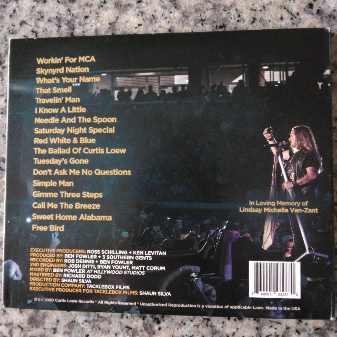 Lynyrd Skynyrd 3PC Live CD/DVD Set Plastic Sleeve Used Guitar Rock | Japansoundstore