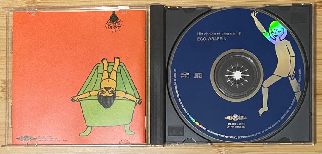 EGO-WRAPPIN' His Choice Of Shoes Is CD Japan Press 1999 Mirror Ball RDR-1017
