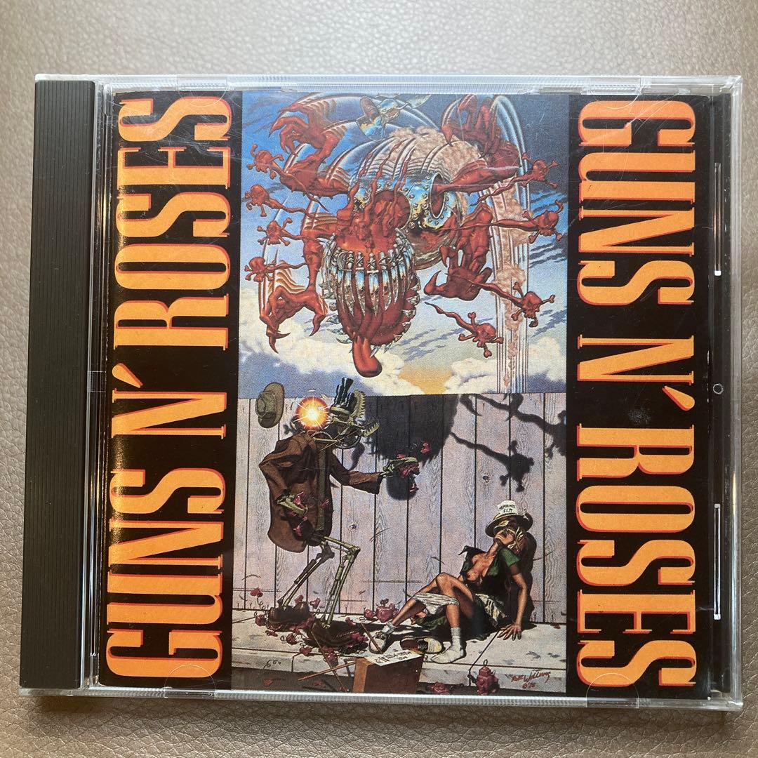 Guns N' Roses Live From The Jungle Japan CD 25XD-977 1988 First Press EP