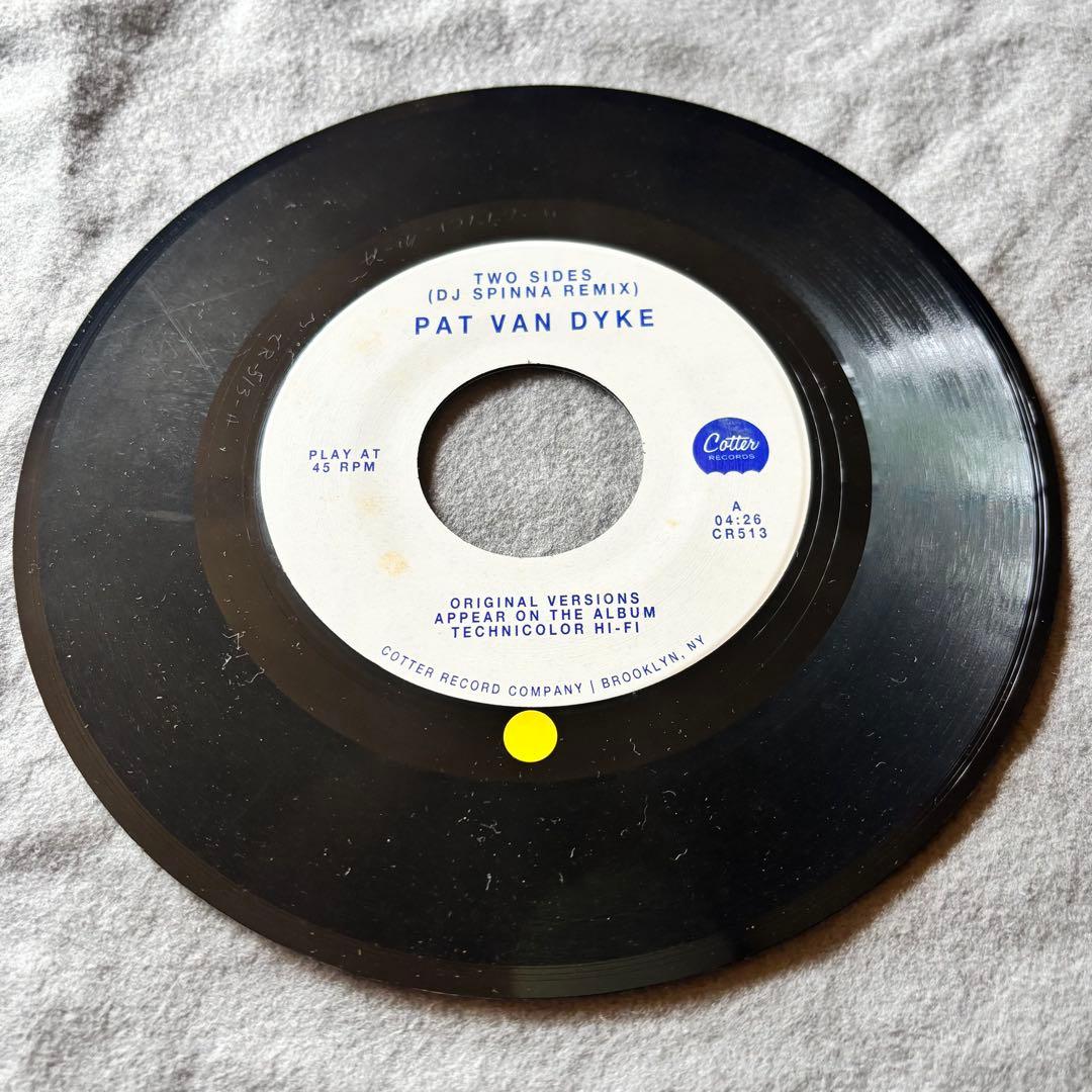 Pat Van Dyke - Two Sides (DJ Spinna Remix) 7" Vinyl Record US Pressing Rare
