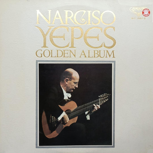 Narciso Yepes Golden Album 2LP Japan Vinyl Record SLC1667-8 Classical Guitar