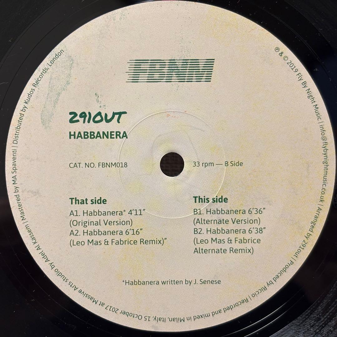 291out Habanera Records Italy Jazz Prog Rock Cover Remix Vinyl Used | Japansoundstore