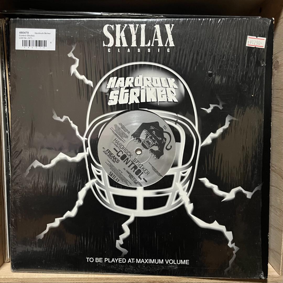 Hardrock Striker - Control 12" Vinyl EP Skylax Classic Electronic House Techno