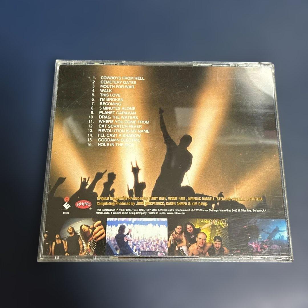 Pantera The Best of Pantera CD Japan Press with OBI Limited Edition 2006