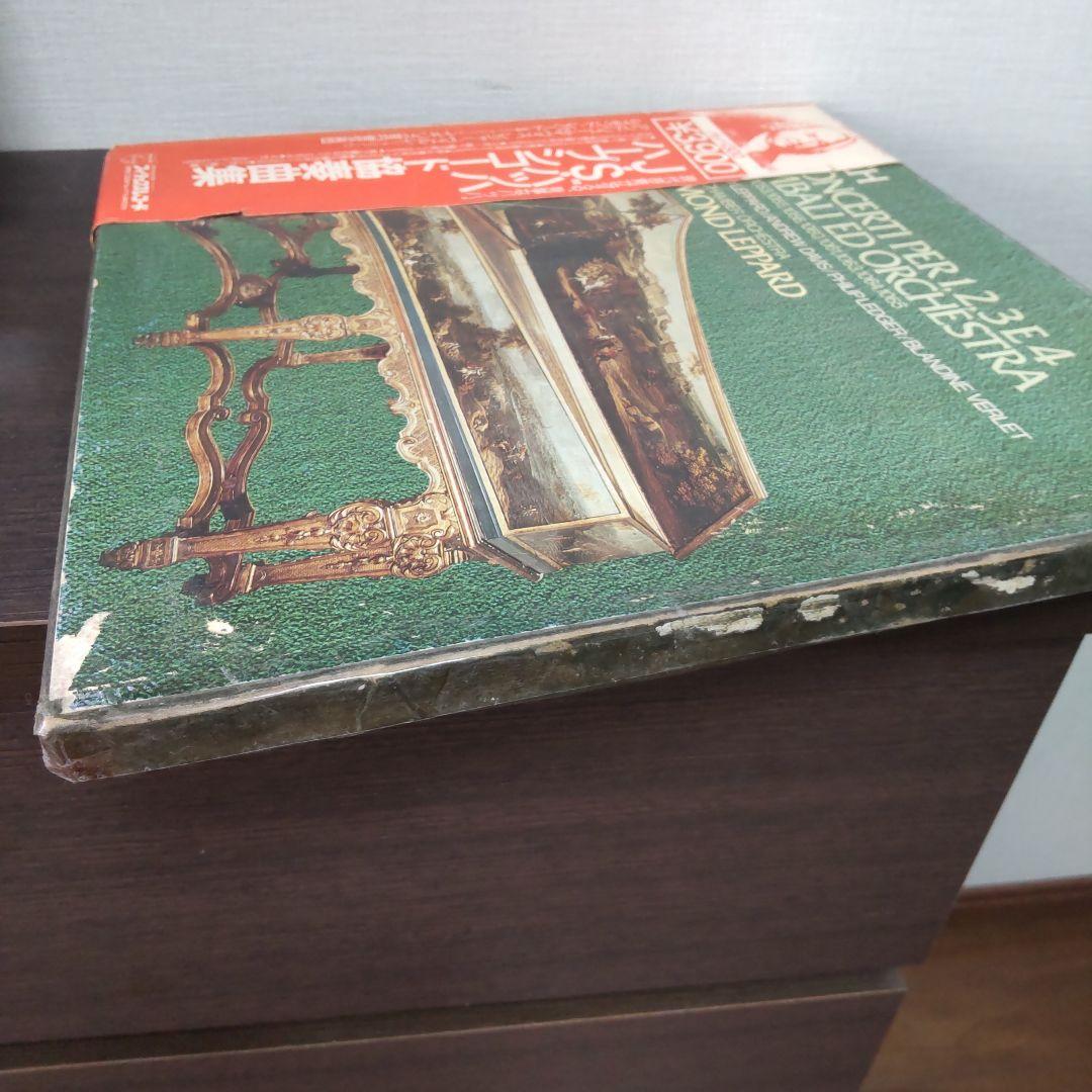 J.S. Bach Harpsichord Concertos Raymond Leppard 3LP Box Set Japan w/Obi