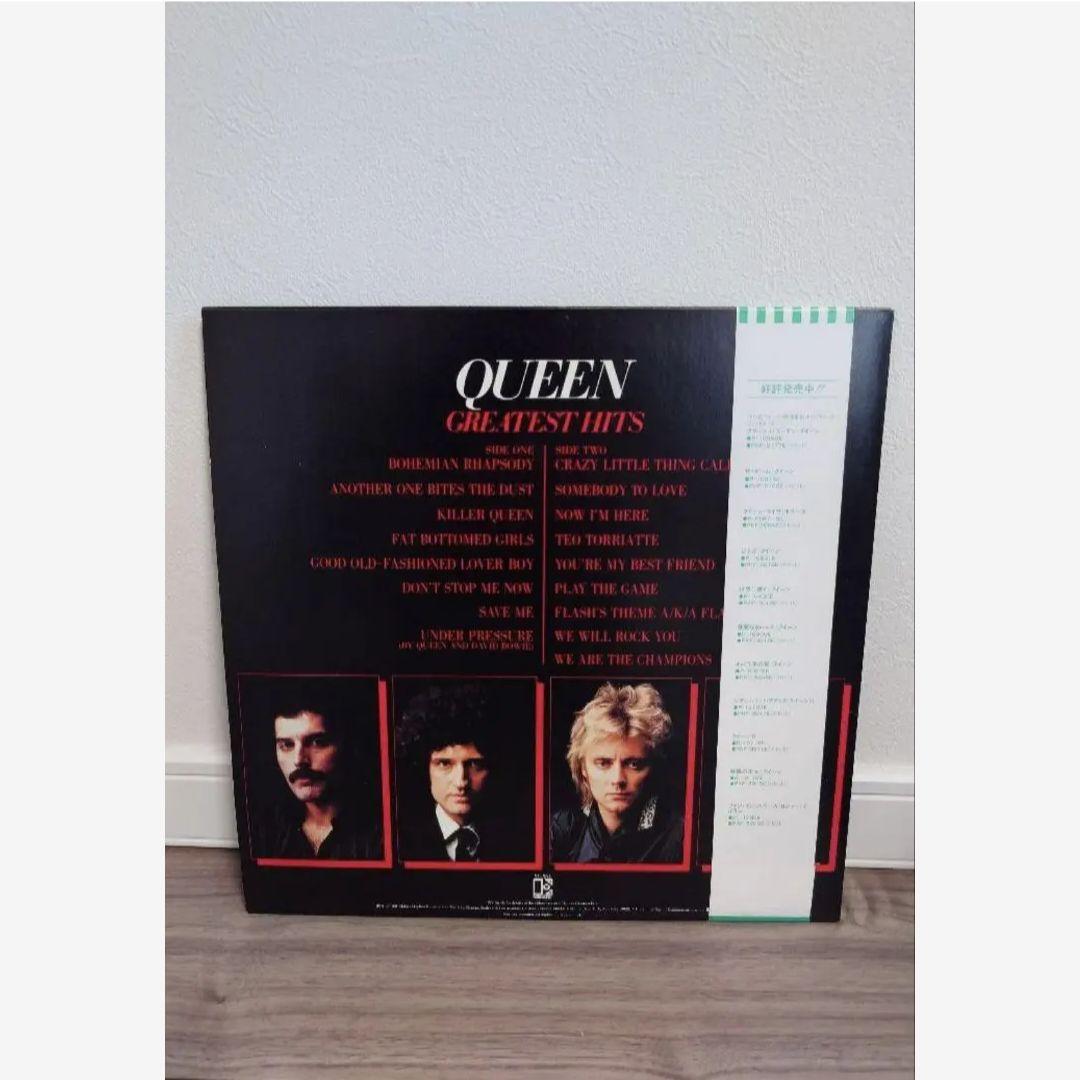 QUEEN Greatest Hits LP Japan P-6480E with Obi Rare 1981 Vinyl Classic Rock
