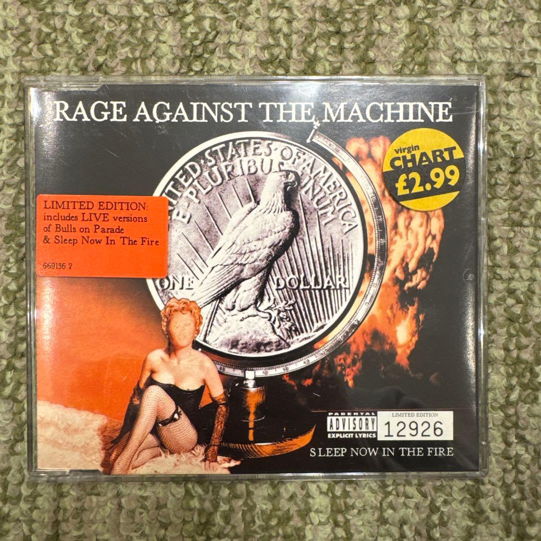 Rage Against The Machine - Sleep Now In The Fire CD Limited Edition
