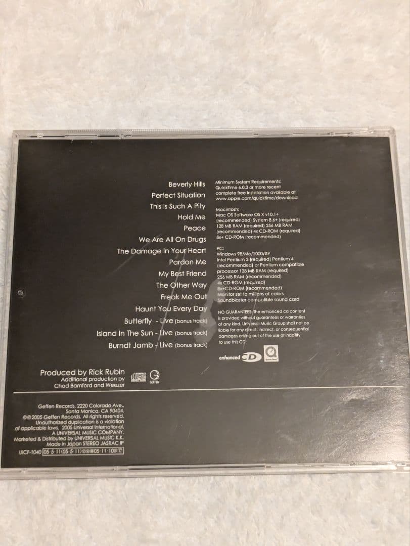 Weezer - Make Believe CD (2005 Japan Press, 3 Bonus Tracks, Enhanced Content)