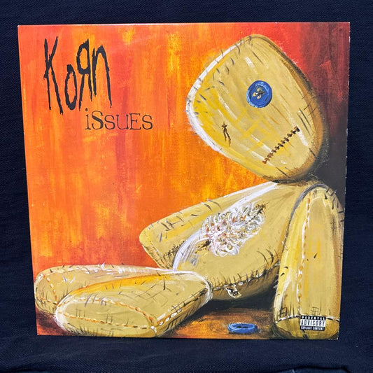 Korn Issues Album 12" Vinyl Record Photo Card Included Black, Used | Japansoundstore