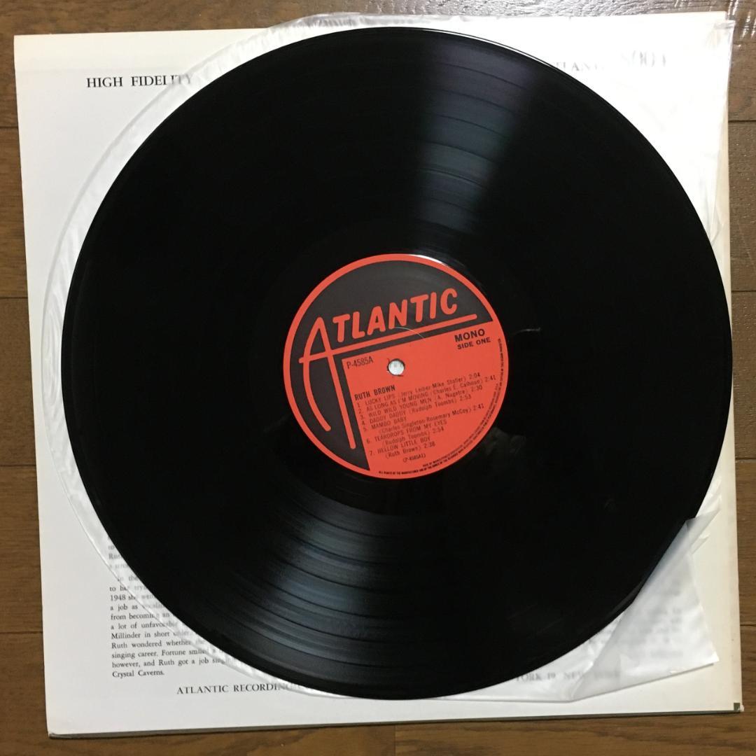 Ruth Brown Rock & Roll LP Japan Atlantic R&B Best Collection Vinyl Record
