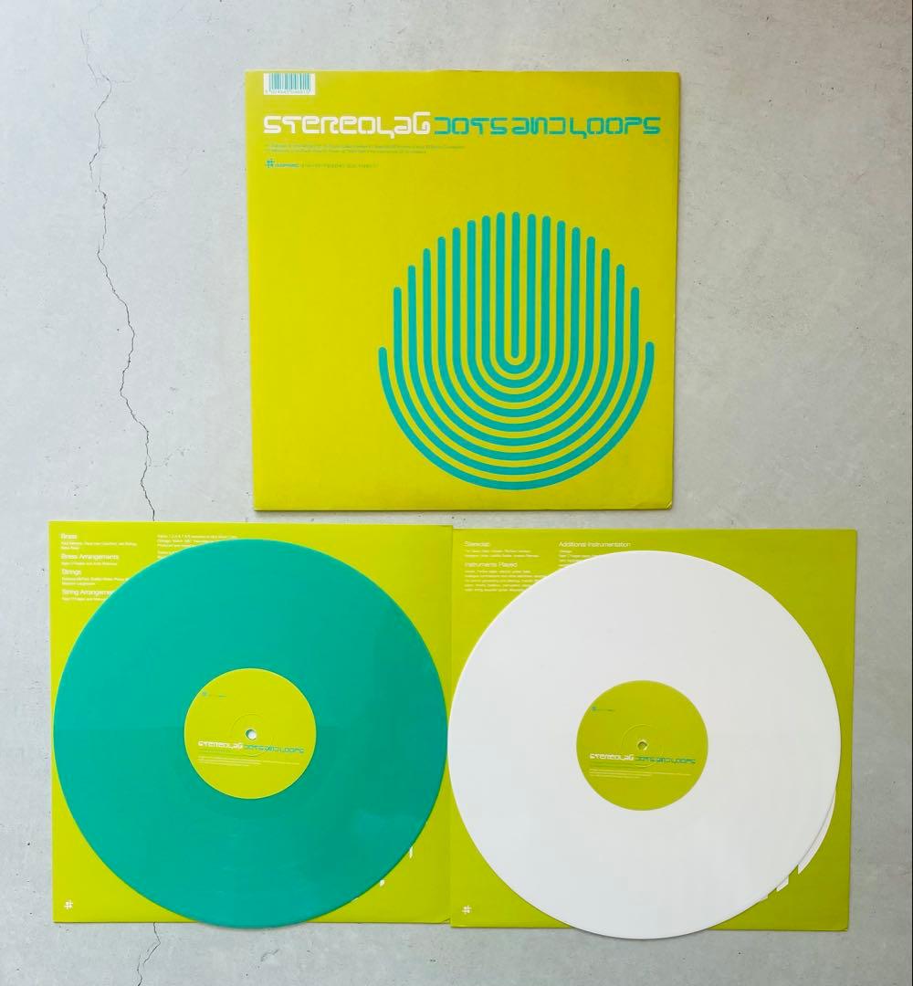 Stereolab - Dots And Loops 2LP UK Original Limited Edition Green White Vinyl