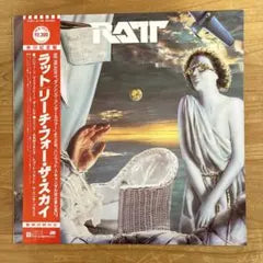 RATT Reach For The Sky LP Japan 1988 Atlantic 23P1-2165 Original w/ OBI