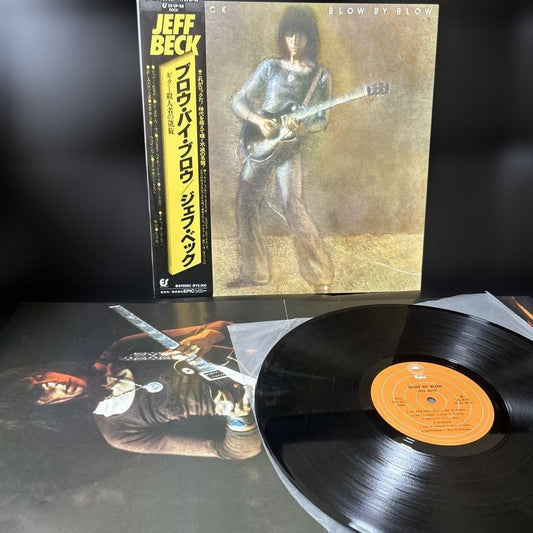 Jeff Beck - Blow By Blow LP Vinyl Record, Japan Pressing with Obi Strip