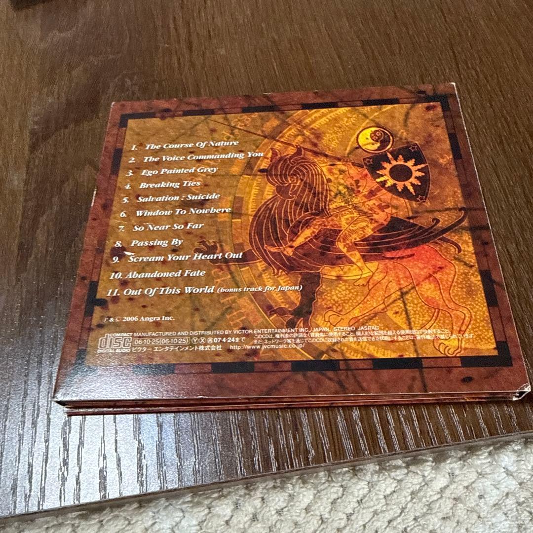 Angra - Aurora Consurgens CD Japan Press Digipak with OBI 2006 Limited Edition